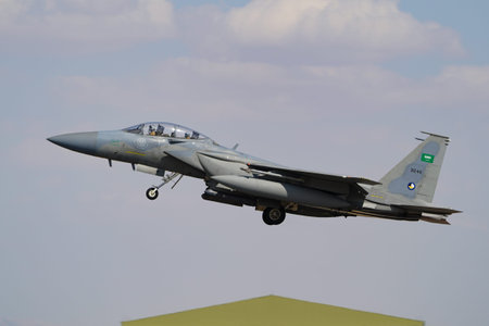 Saudi Arabia Air Force9246Boeing F-15SAKONYA, TURKIYE - JULY 02, 2025: Saudi Arabia Air Force Boeing...