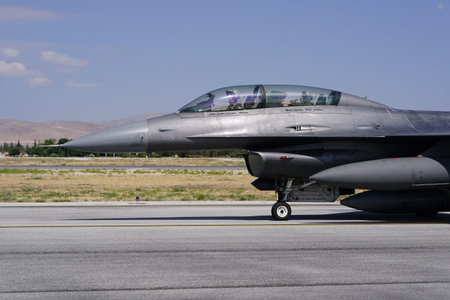 US Air Force89-2178General Dynamics F-16D Fighting FalconKONYA, TURKIYE - JULY 02, 2025: US Air...