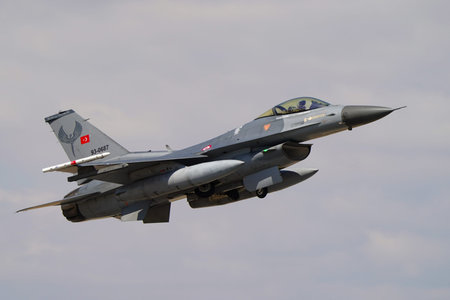 KONYA, TURKIYE - JULY 02, 2025: Turkish Air Force Lockheed Martin F-16C Fighting Falcon (HC-31)...