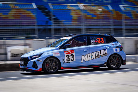 ISTANBUL, TURKIYE - JULY 05, 2025: Touring Car in Istanbul Park Circuit during Turkish Touring Car...