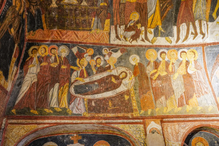 NEVSEHIR, TURKIYE - AUGUST 08, 2025: St. Jean Church in Gulsehir Town
