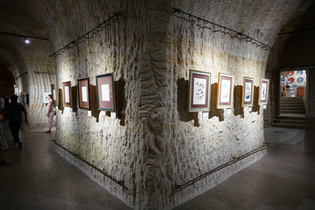 NEVSEHIR, TURKIYE - AUGUST 08, 2025: Pablo Picasso Exhibition in Avanos Townのeditorial素材