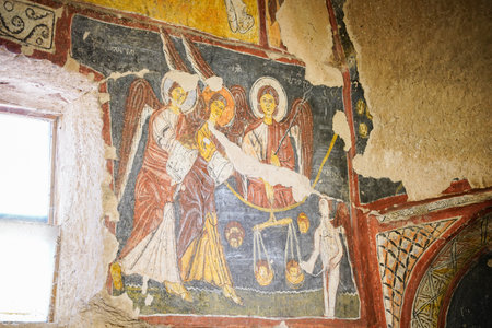 NEVSEHIR, TURKIYE - AUGUST 08, 2025: St. Jean Church in Gulsehir Townのeditorial素材