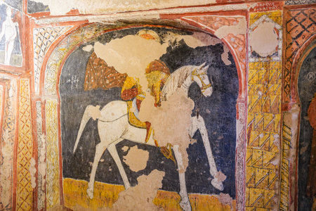 NEVSEHIR, TURKIYE - AUGUST 08, 2025: St. Jean Church in Gulsehir Townのeditorial素材