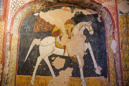 NEVSEHIR, TURKIYE - AUGUST 08, 2025: St. Jean Church in Gulsehir Townのeditorial素材