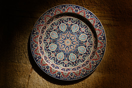 NEVSEHIR, TURKIYE - AUGUST 08, 2025: Turkish Ceramics in Guray Museum in Avanos Townのeditorial素材