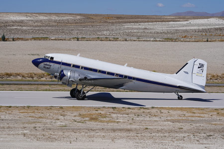 ESKISEHIR, TURKIYE - SEPTEMBER 20, 2025: M.S.O Air and Space Museum Douglas DC-3A (2204) displayed...