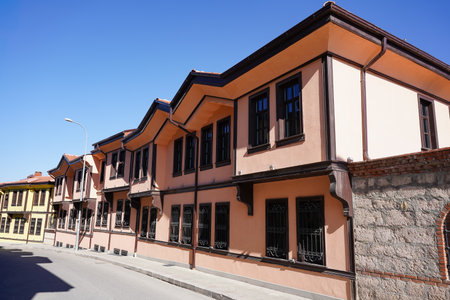 Old Building in Eskisehir City in Turkiyeの写真素材