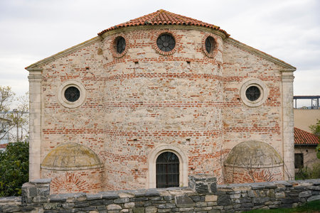 Saint Panteleimon Church in Golyazi, Bursa City, Turkeyの写真素材