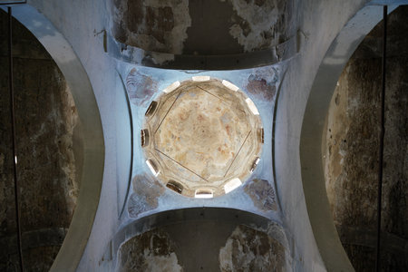 NEVSEHIR, TURKIYE - AUGUST 08, 2025: St Dimitros Greek Church in Gulsehir Townのeditorial素材