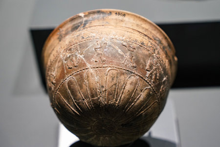 ADANA, TURKIYE - NOVEMBER 09, 2025: Artifact in Adana Museumのeditorial素材