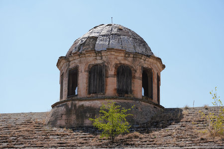 St Dimitros Greek Church in Gulsehir, Nevsehir City, Turkiyeの写真素材