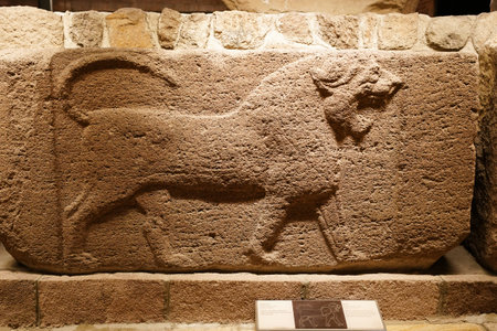ANKARA, TURKIYE - DECEMBER 27, 2025: Orthostat in Museum of Anatolian Civilizations