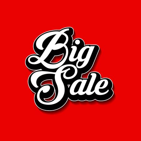 Sale banner template design, Big sale special offer. Vector illustration.のイラスト素材