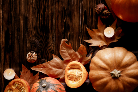 Thanksgiving background concept.の写真素材