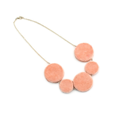 Necklace. Jewelry women's. A set of female ornaments. Fashion jewelryの写真素材