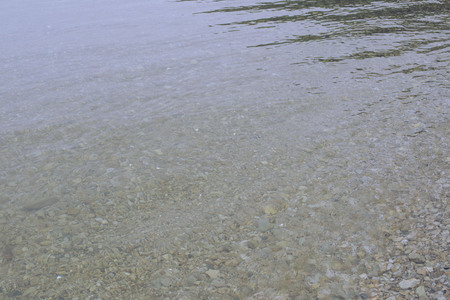 Natural abstract background of sea pebbles.の写真素材