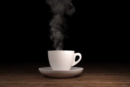 cappuccino cupの写真素材