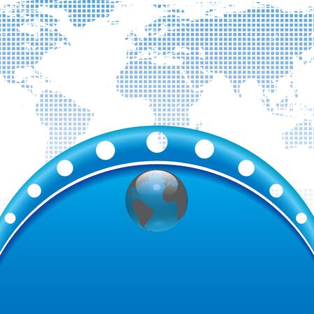 3d earth abstract business backgroundのイラスト素材