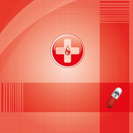 Abstract medical backgroundのイラスト素材