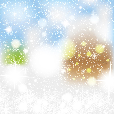 Abstract blue white winter backgroundのイラスト素材