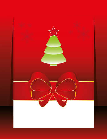 Abstract christmas holiday red greeting cardのイラスト素材