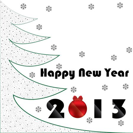 Christmas and New Year green background abstractのイラスト素材