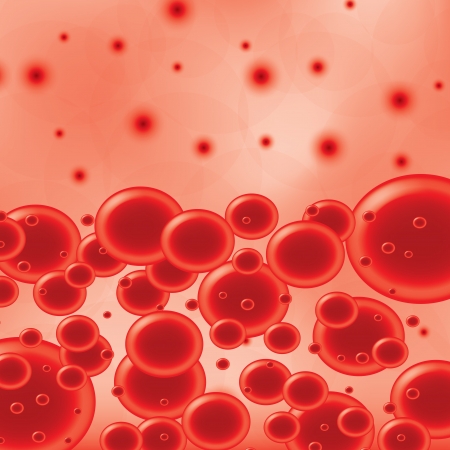 Red blood cells abstract backgroundのイラスト素材