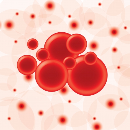 Red blood cells abstract backgroundのイラスト素材