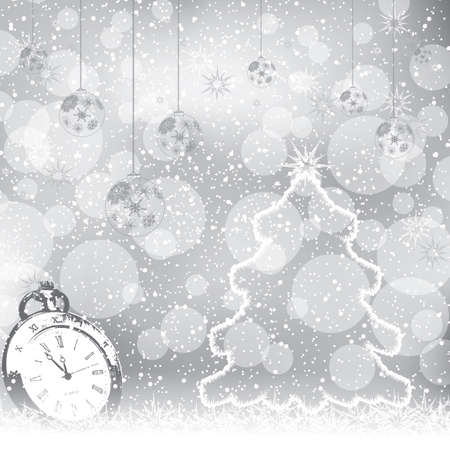 Abstract winter Christmas New Year background のイラスト素材