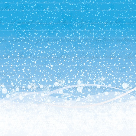 Abstract blue white winter Christmas backgroundのイラスト素材