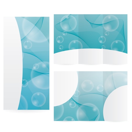 Brochure Layout Design Template abstractのイラスト素材