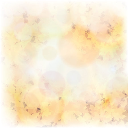 Autumn background with leaves eps10のイラスト素材