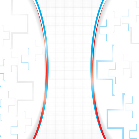 Abstract blue grid medical background のイラスト素材