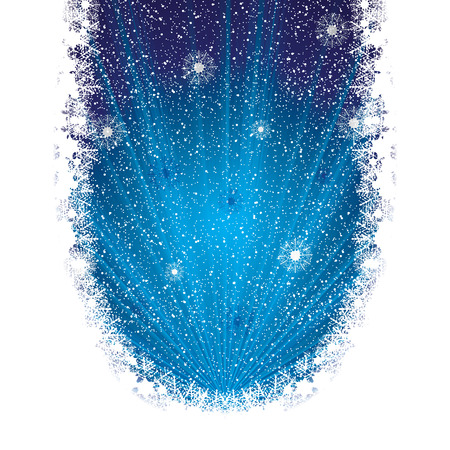 Abstract blue winter Christmas background  のイラスト素材