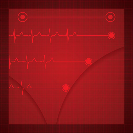 Abstract medical cardiology ekg background のイラスト素材