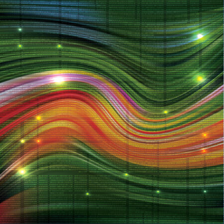 Abstract vector colorful background binary numbersのイラスト素材