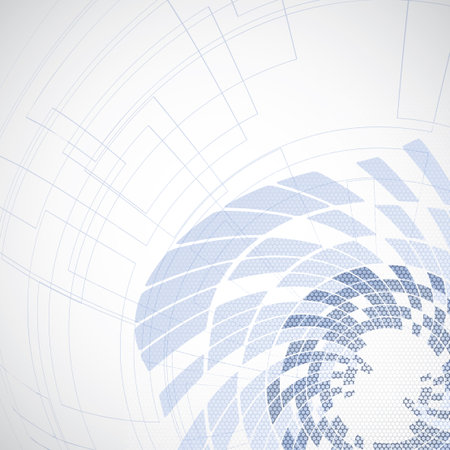 Abstract modern technology background のイラスト素材
