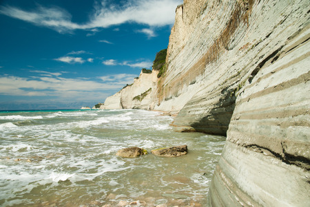 Amazing beach Greece Corfu の写真素材