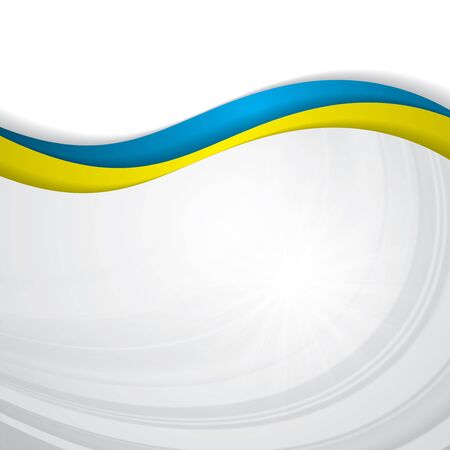 Abstract design bright background blue yellowのイラスト素材