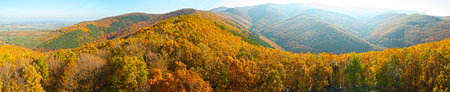 Hungary, Szalajka-valley in autumnの写真素材