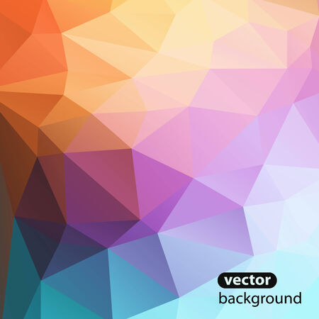 Trend Design abstract background geometric color decorのイラスト素材