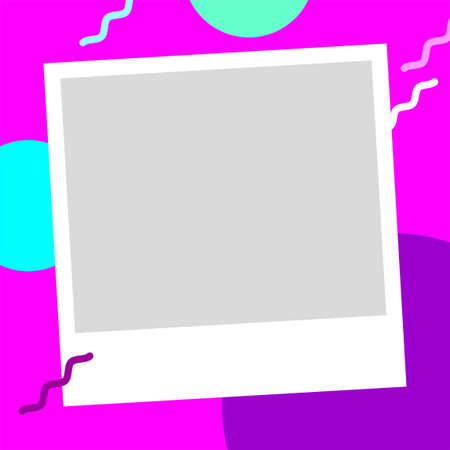 Graphic template for social networks, square background for advertising and presentations of goods and services on the Internetのイラスト素材