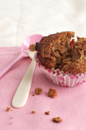 Healthy muffin  home bakedの写真素材