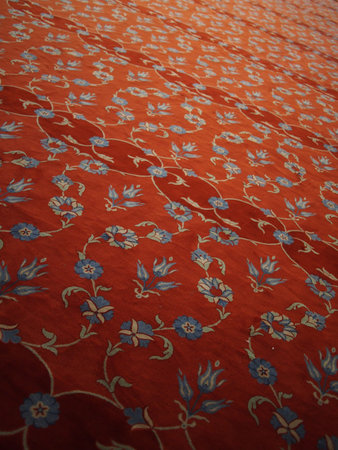Mosque prayer mats