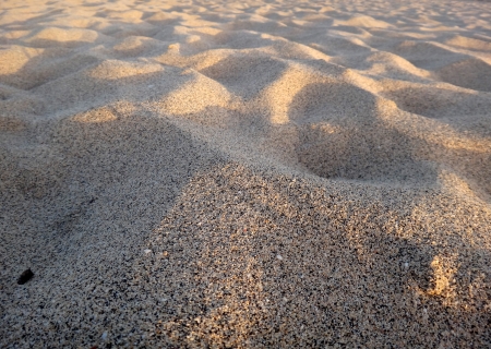 Beach, sand view            の写真素材