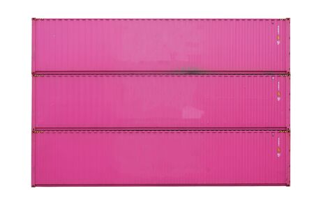container Cut white background To be easy to useの写真素材