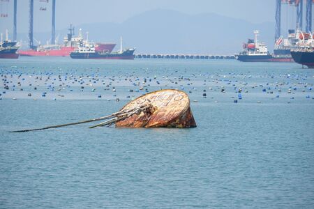 Large anchor for the anchorの写真素材