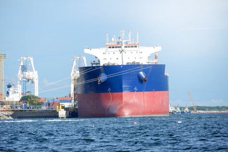 Offshore container ship for maritime export