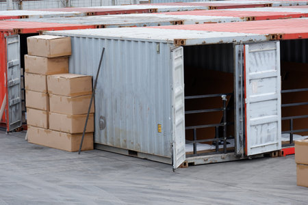 Product packing In containers for export View of trade